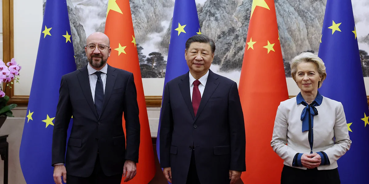 EU-China-Sommet zu Peking