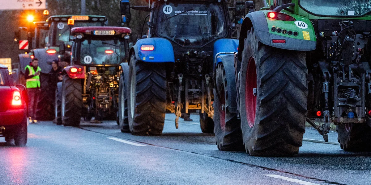 Bauereprotest Symbolbild | © picture alliance / Eibner-Pressefoto | Socher/ Eibner-Pressefoto