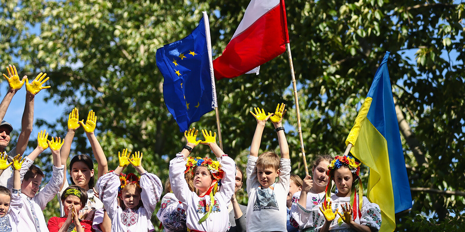 Ukrainesch Kanner falen aus dem polnesche Schoulsystem eraus