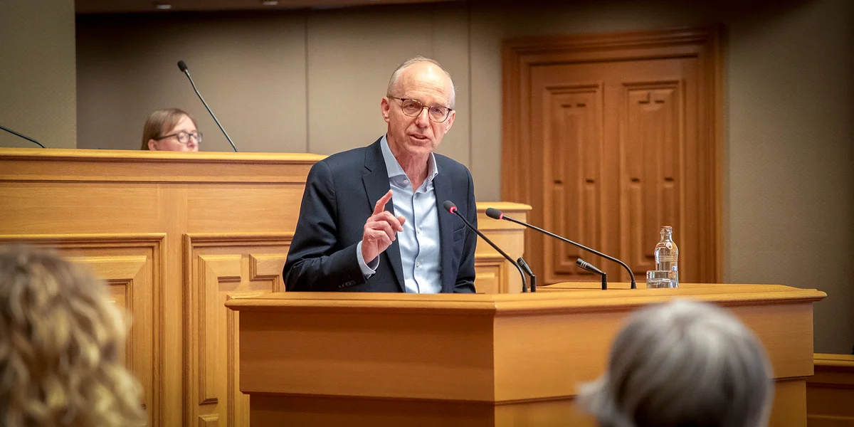 Luc Frieden: Lëtzebuerg soll op der richteger Säit vun der Geschicht stoen  | © Chambre des députés