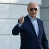 Zesumme mat Obama a Clinton: Den Joe Biden sammelt 26 Milliounen Dollar fir seng Campagne | © picture alliance / Consolidated News Photos | Chris Kleponis