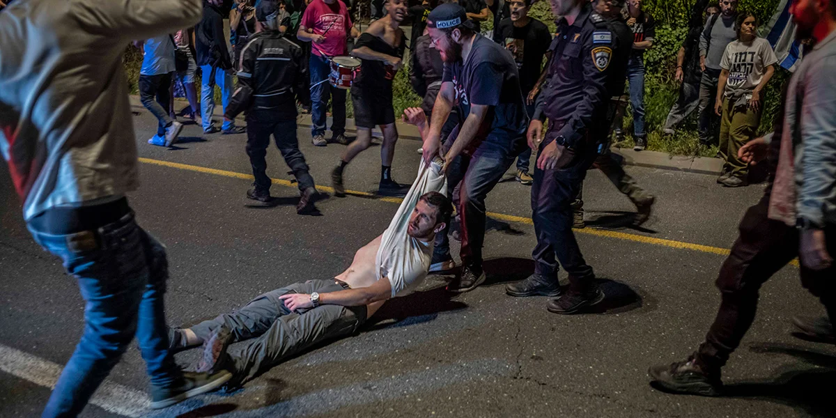 Protest Israel | © picture alliance/dpa | Ilia Yefimovich