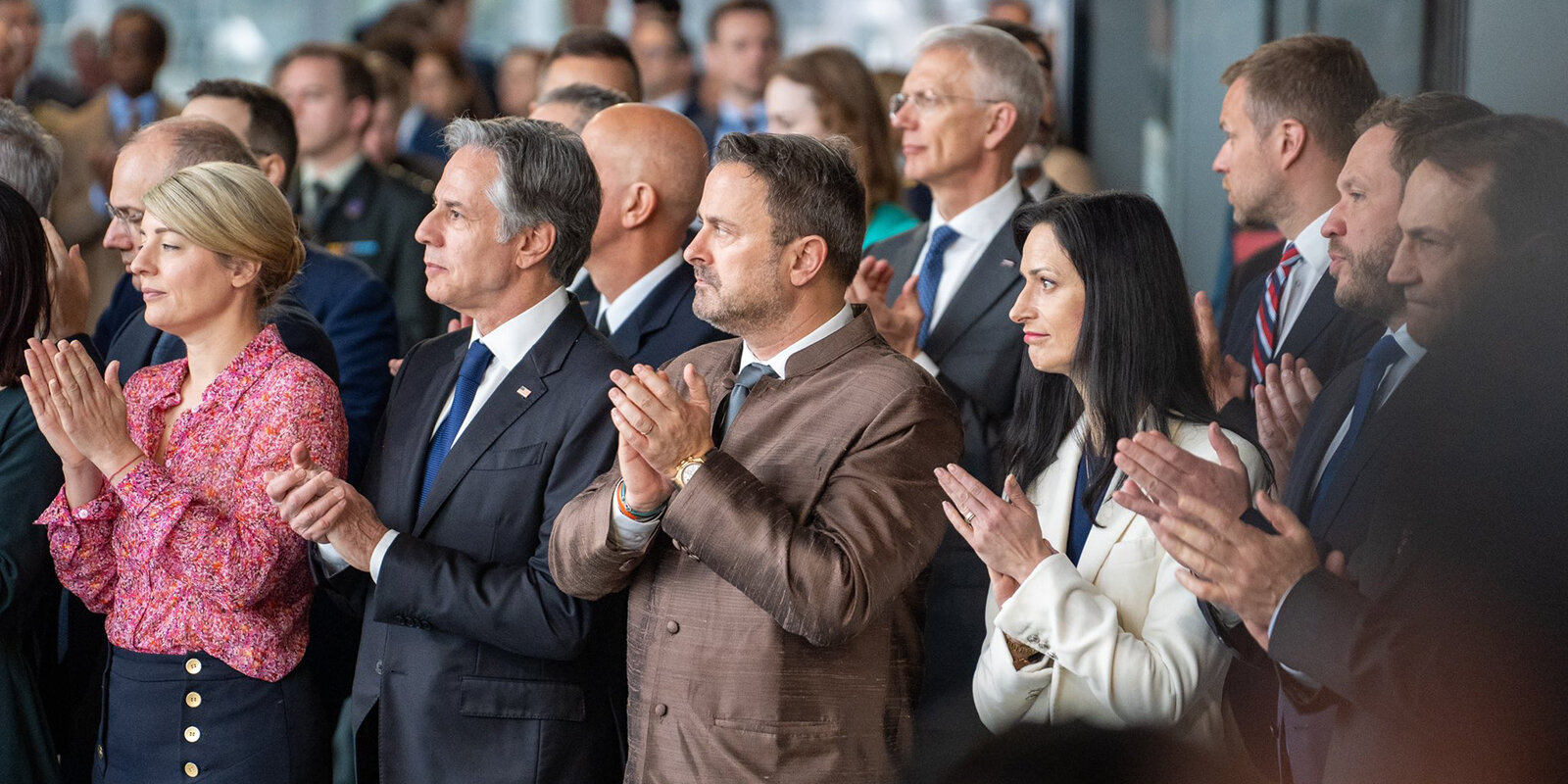 De Xavier Bettel nieft dem US-Ausseminister Antony Blinken. | © MAE Luxembourg