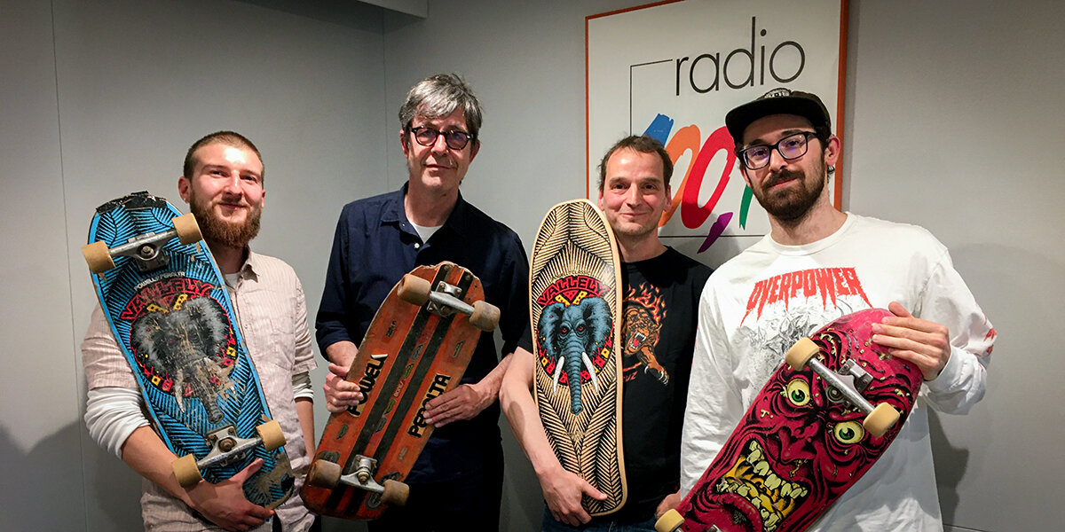Teaser Skateboard-Radio | ©  Nicolas Calmes, Pierre Reyland, Dan Luciani an Ornello Haan