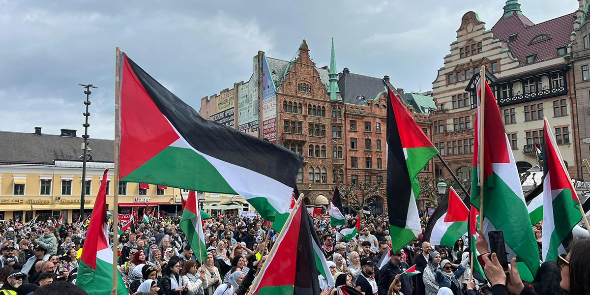 Israel fir d'Finall vum ESC qualifizéiert - Gréisser Protestaktiounen zu Malmö | © Sophie Schroeder