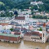 D'Héichwaasser-Situatioun an der Donau-Regioun am Süde vun Däitschland bleift ugespaant. | © picture alliance/dpa | Armin Weigel