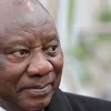 Südafrikanesche President Cyril Ramaphosa trëtt seng zweeten Amtszäit un | © picture alliance / Photoshot