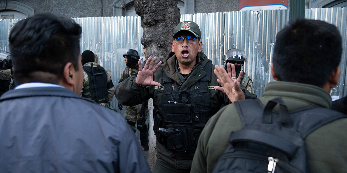 Putschversuch a Bolivien | © picture alliance/dpa | Radoslaw Czajkowski