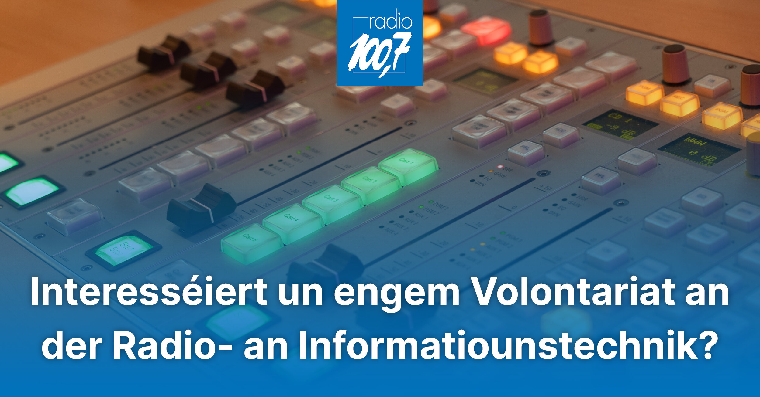 Annonce: Volontariat an der Radio- an Informatiounstechnik