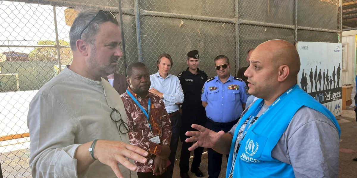 Xavier Bettel a Jordanien | © Sophie Morang Xavier Bettel a Jordanien | © Sophie Morang