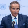 IAEA warnt viru méigleche Gefore fir d‘Nuklearkraaftwierk am russesche Gebitt Kursk | © picture alliance