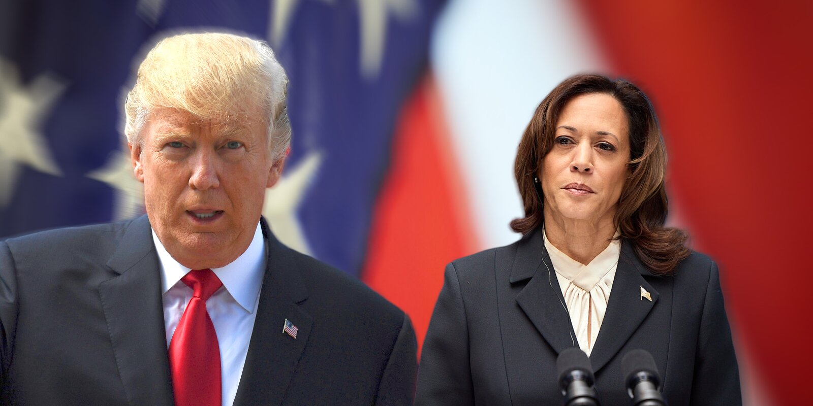 Kamala Harris an Donald Trump | © picture alliance / SVEN SIMON | SVEN SIMON