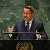 Xavier Bettel: "E Krich op en Enn ze brénge verlaangt Gréisst" | © United Nations