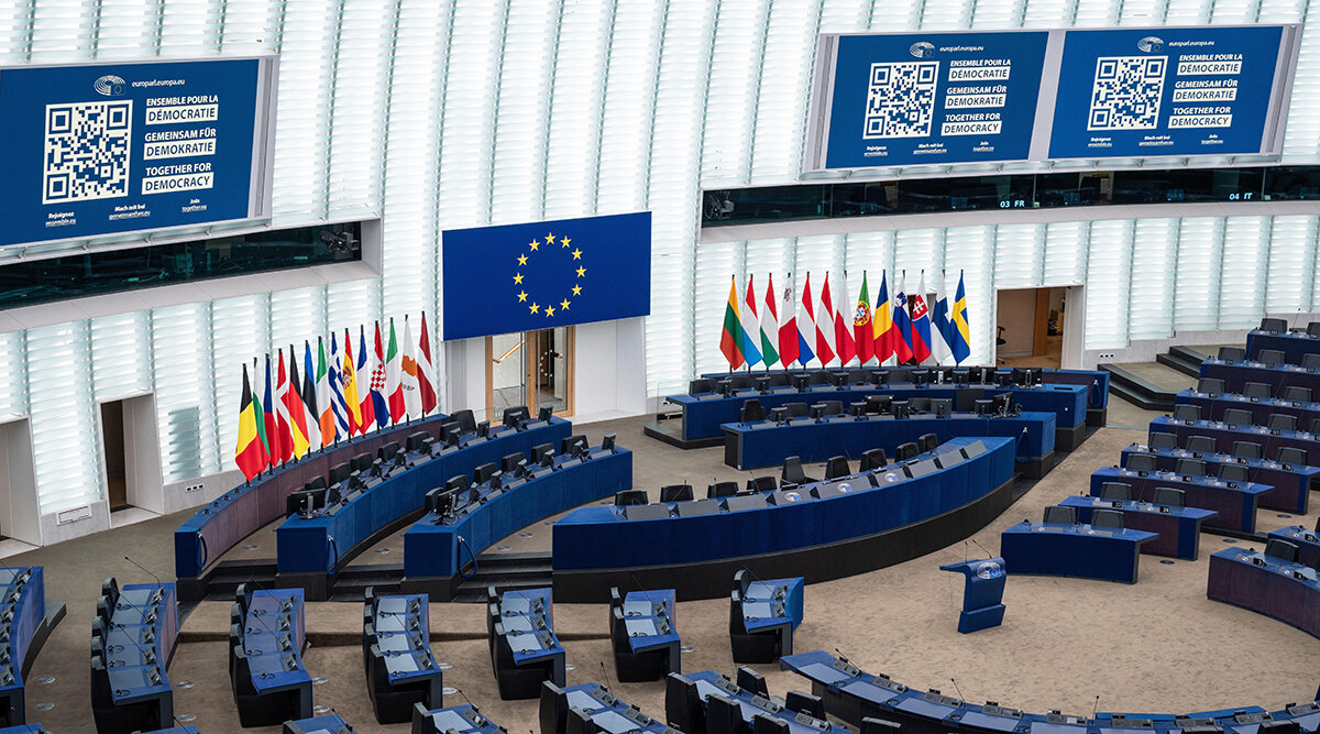 Plenarsall Europaparlament | © Foto: picture alliance | Daniel Kalker