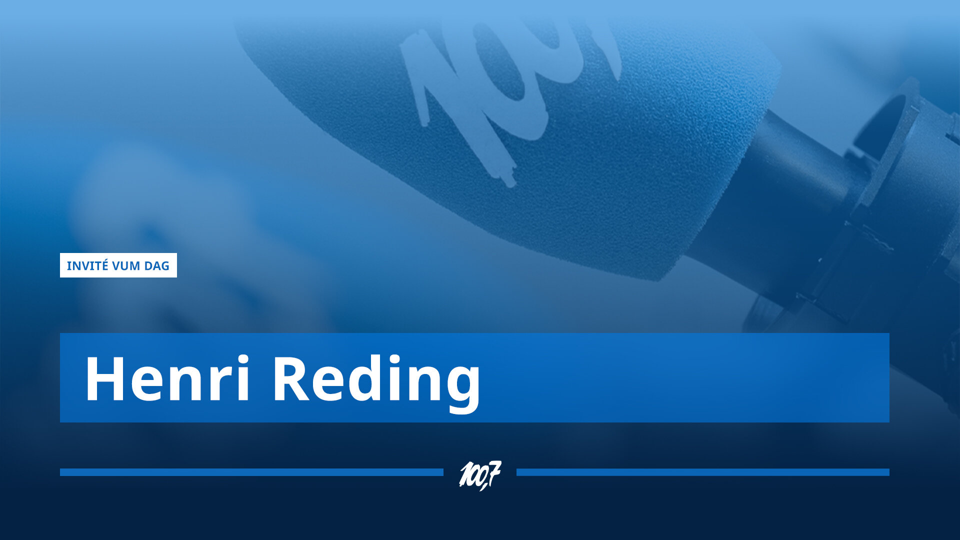 Invité vum Dag: Henri Reding