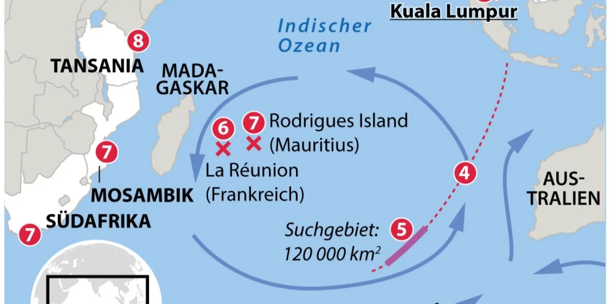 Nei Sichaktioun no verschwonnene Fliger vu virun 11 Joer lancéiert | © picture-alliance/ dpa-infografik | dpa-infografik