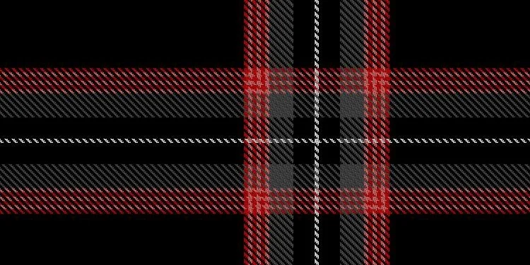 De Schotteschen Tartan ass ee Karomuster wat een op den traditionelle schottesche Kleeder wei de Kilts gesäit.