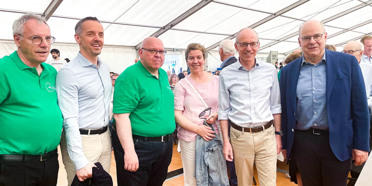 1.200 Membere vum LCGB hu sech zu Réimech fir 1.-Mee-Feier versammelt. | © Carole Schimmer