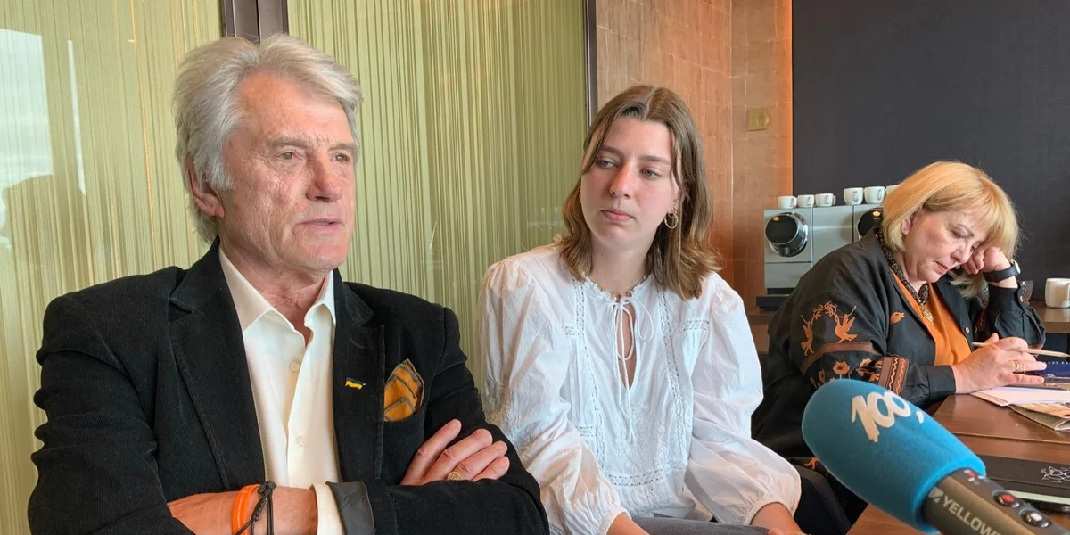 Wiktor Juschtschenko, Traductrice, Kateryna Juschtschenko  | © Eric Ewald 