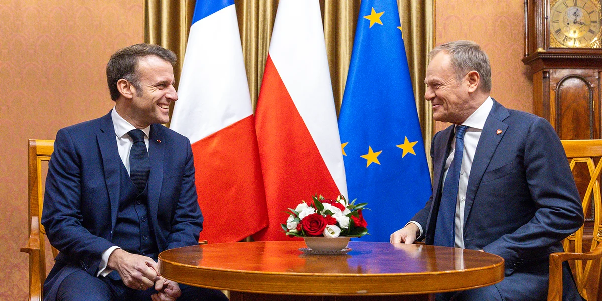 Frankräich a Polen wëllen an Zukunft méi enk zesummeschaffen | © picture alliance / NurPhoto | Andrzej Iwanczuk