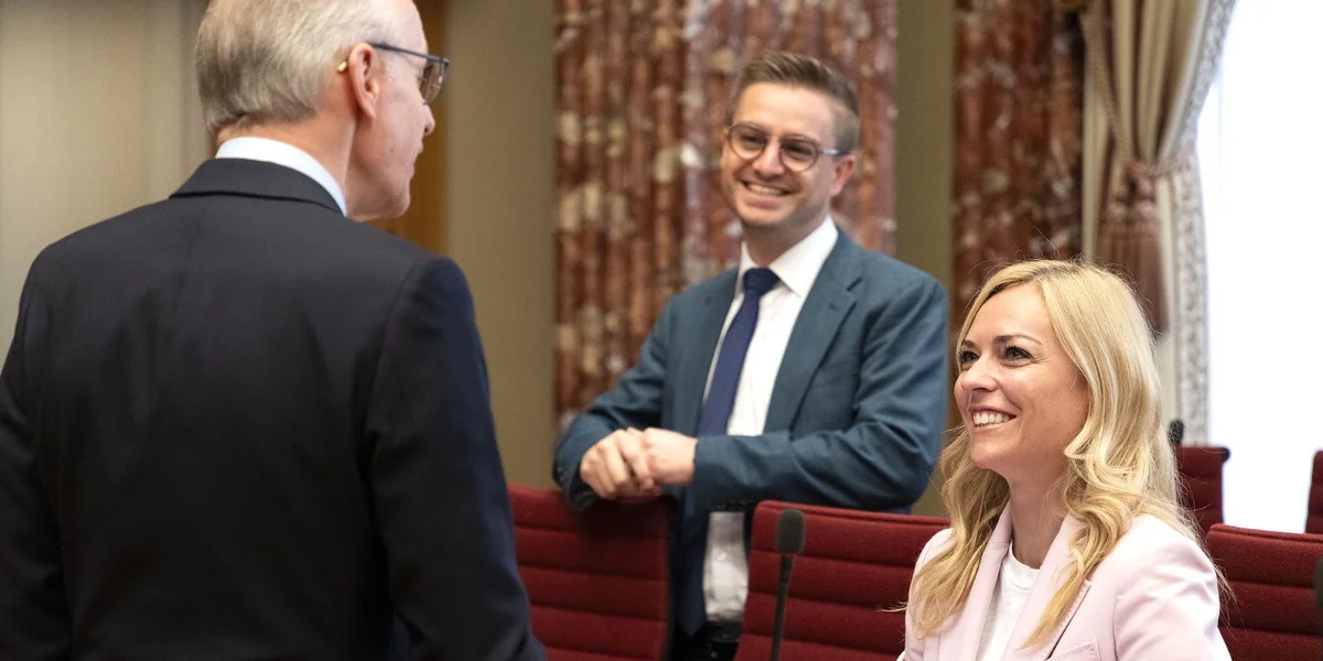 Luc Frieden, Ben Polidori, Taina Bofferding | © Chambre des Députés