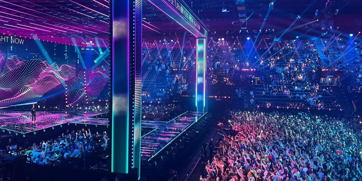 Och dëst Joer koum et um ESC zu politeschen Diskussiounen, obwuel d'EBU op Neutralitéit pocht. | © Sophie Schroeder