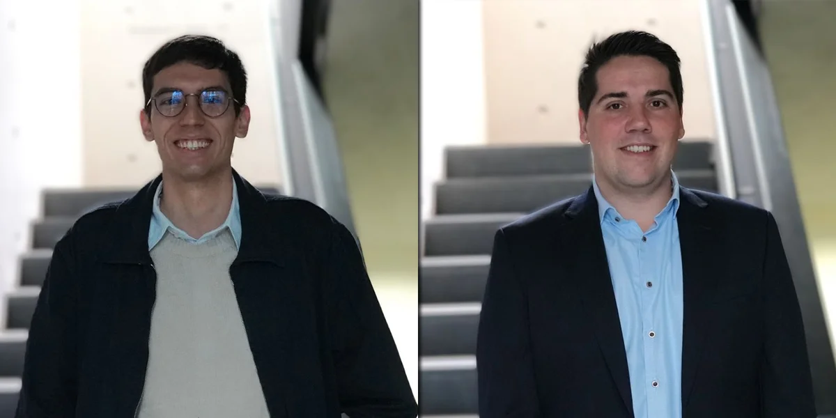 Olivier Cano (lénks) a Laurent Braun (riets)  | © Michelle Barthel 