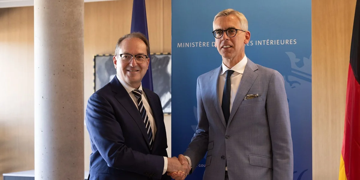 Léon Gloden huet sech mam däitschen Inneminister getraff | © SIP / Claude Piscitelli