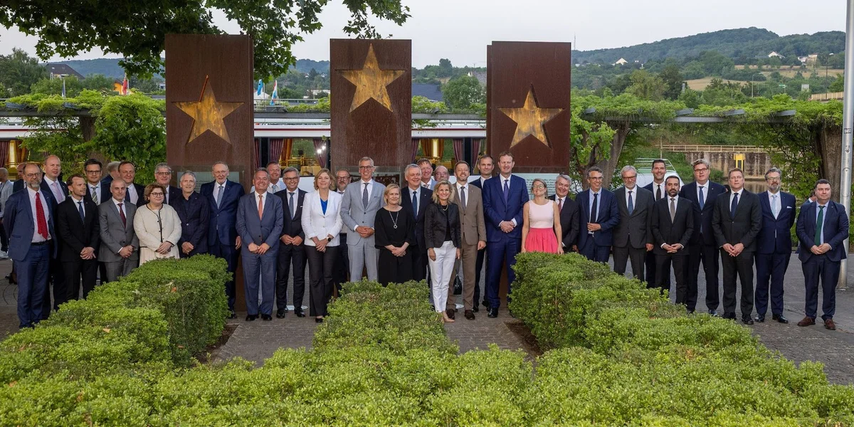 EU-Inneminister:inne feiere 40 Joer Schengenaccord