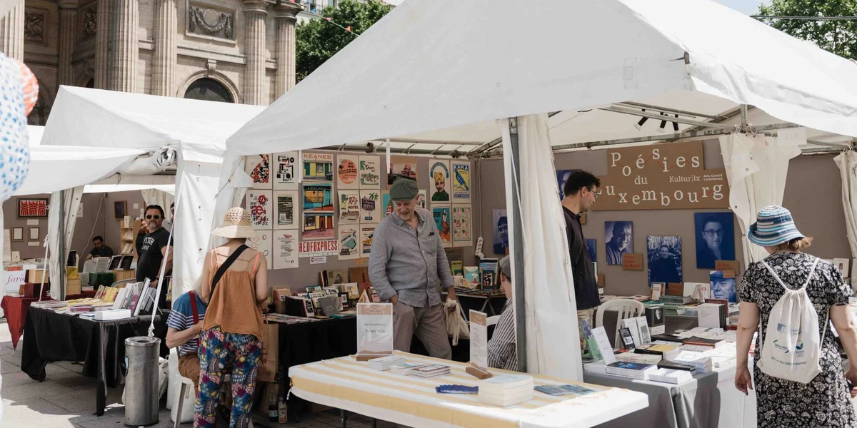 Déi 42. Editioun vum Marché de la Poésie zu Paräis | © Kultur lx