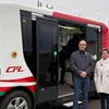 Mam autonome Bus iwwer de Belval