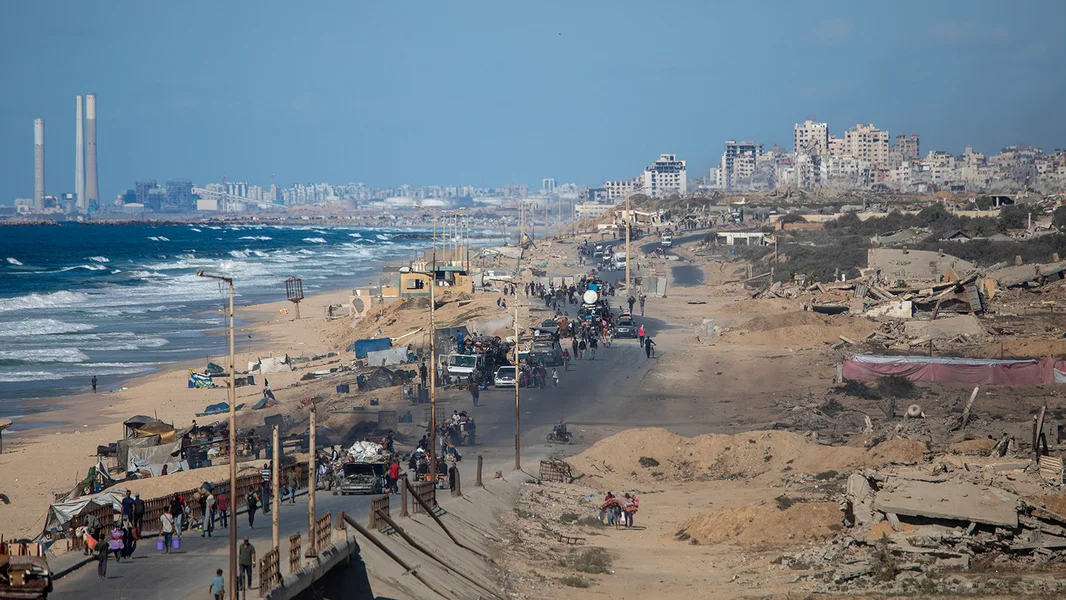 D’Strooss Al-Rashid am Nordwesten | © EPA/HAITHAM IMAD