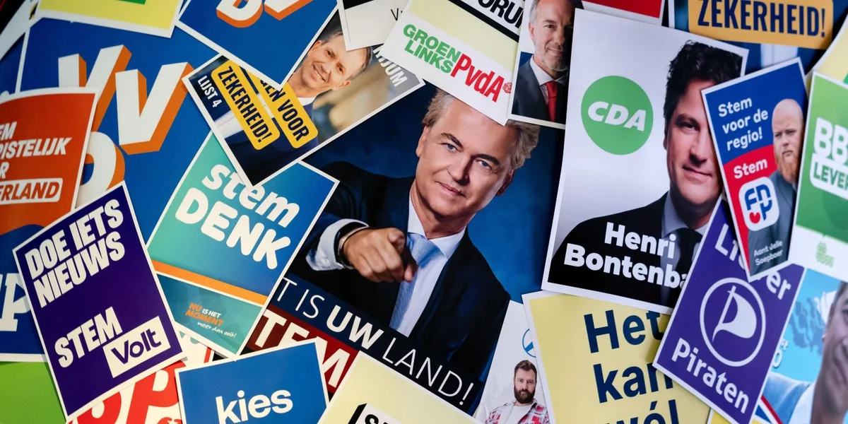 Kapp-u-Kapp tëschent Wilders a Sozialliberalen | © EPA/REMKO DE WAAL