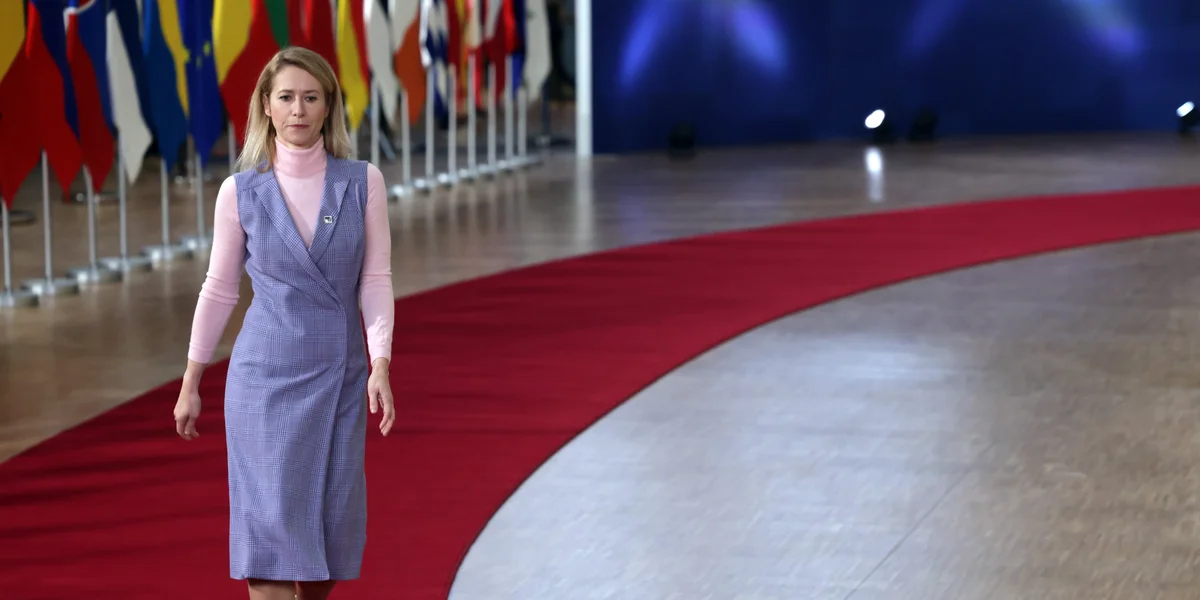 EU-Chefdiplomatin Kaja Kallas | © EPA/OLIVIER MATTHYS