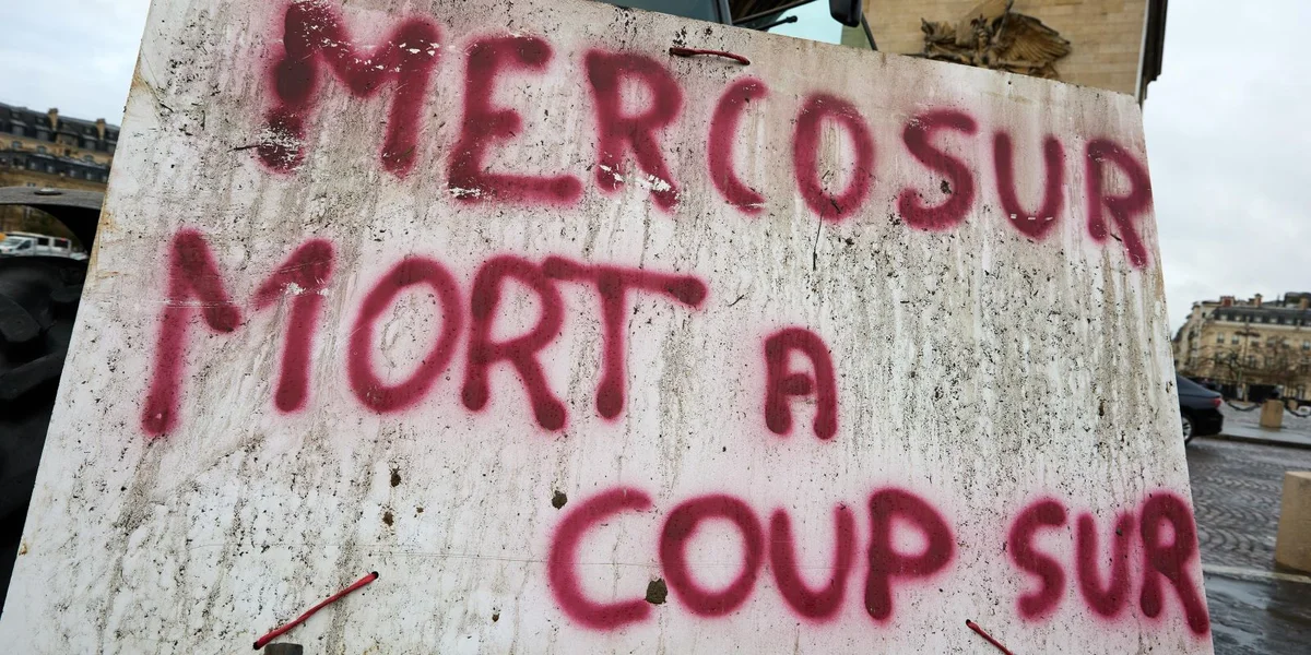 Och d'Lëtzebuerger Bauerenzentral ass rosen iwwer Mercosur-Handelsaccord | © picture alliance / NurPhoto | Adnan Farzat