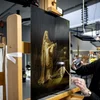 Neien Tableau vum Rembrandt aus dem Joer 1633 zu Amsterdam opgetaucht | © EPA/KOEN VAN WEEL