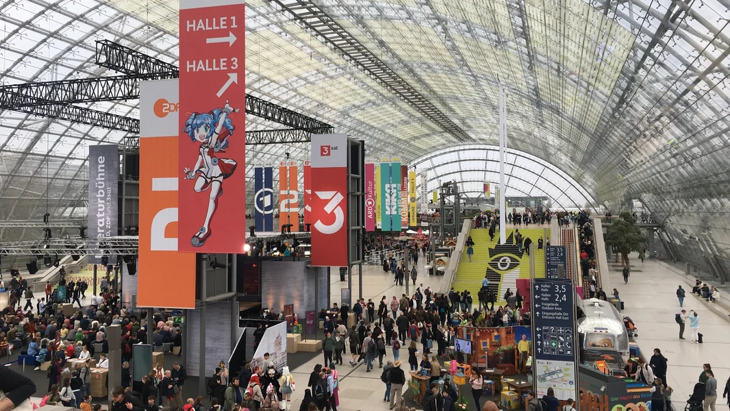Vun der Leipziger Buchmesse | © Michel Delage
