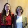 Am Gespréich mat der Sophie Langevin, Christine Muller a Renelde Pierlot | © Radio 100,7