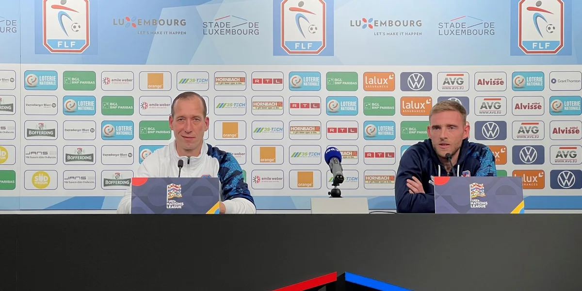 De Jeff Strasser (lénks) mam Kapitän Laurent Jans (riets) | © Pit Beffort