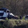 Kollisioun tëschent TGV a Camion: Maschinist kënnt ëm d'Liewen | © EPA/MAXPPP/LUDOVIC MAILLARD