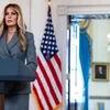 Melania Trump: Zwar op de selwechte Partye wéi den Epstein, mee net mat him befrënnt | © EPA/ANNABELLE GORDON