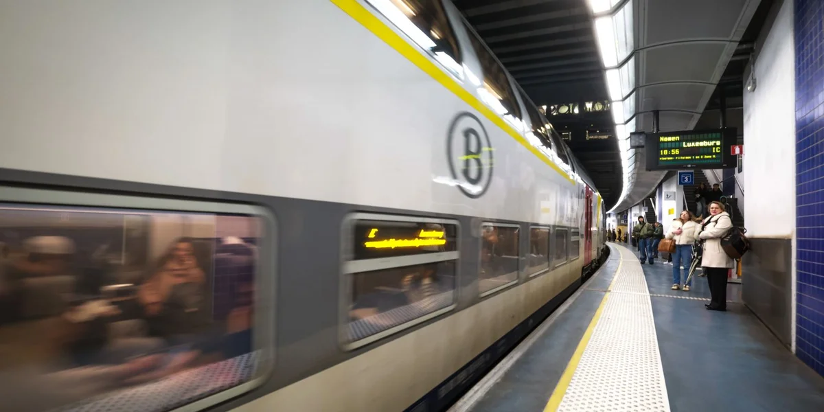 Schnell-Zuchstreck tëschent Lëtzebuerg a Bréissel soll bis 2030 fäerdeg sinn  | © EPA/OLIVIER HOSLET