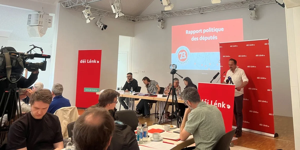 Dem Premier "de verlängerte Weekend verschäissen": déi Lénk maachen Opruff fir 1. Mee | © Sophie Schroeder