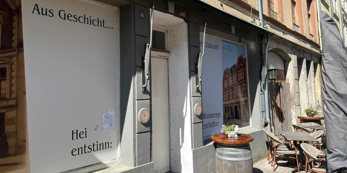 Et feelt u Geschäftsfläch an Zousoe vu Marke fir de Projet vum Iechternacher Outlet | © Luca Di Santolo