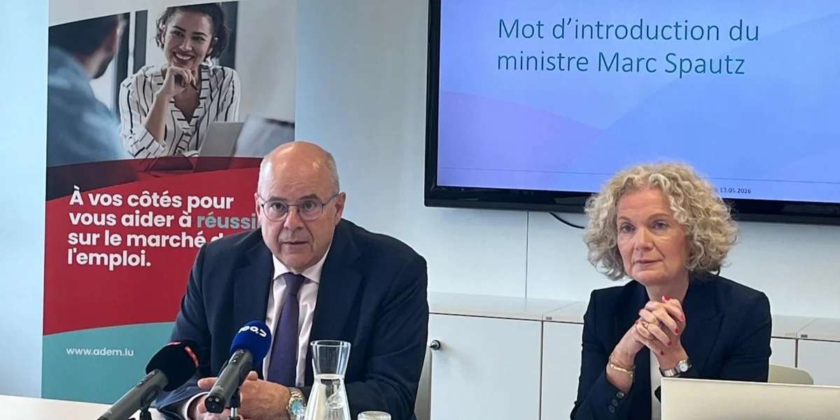Marc Spautz (CSV),  Isabelle Schlesser (ADEM)  | © 100,7
