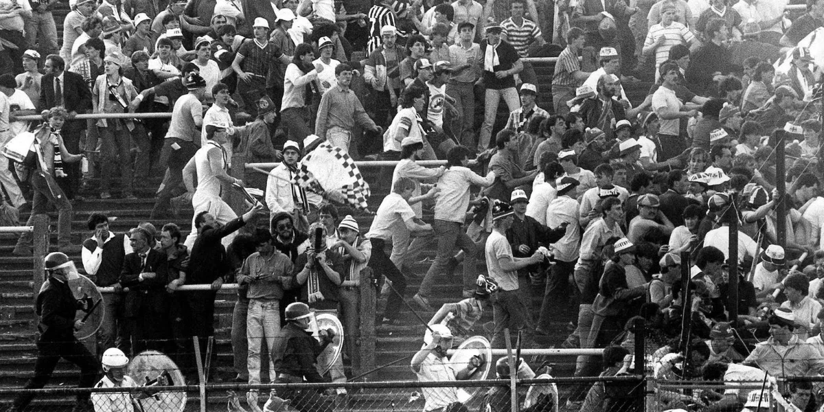 41 Joer no der Heysel-Katastroph: Wéi sécher ass de Stade de Luxembourg? | © BELGA PHOTO FILES EPA