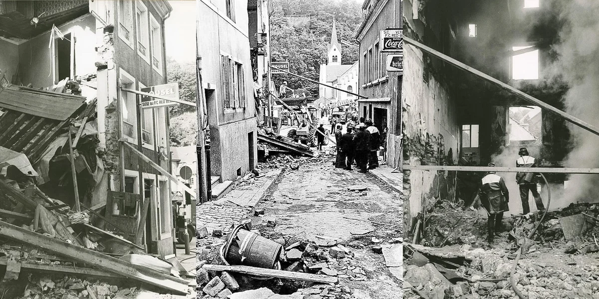 50 Joer no der Explosioun am Pafendall: "Et huet ausgesi wéi no enger Bomm" | © Guy Reuter