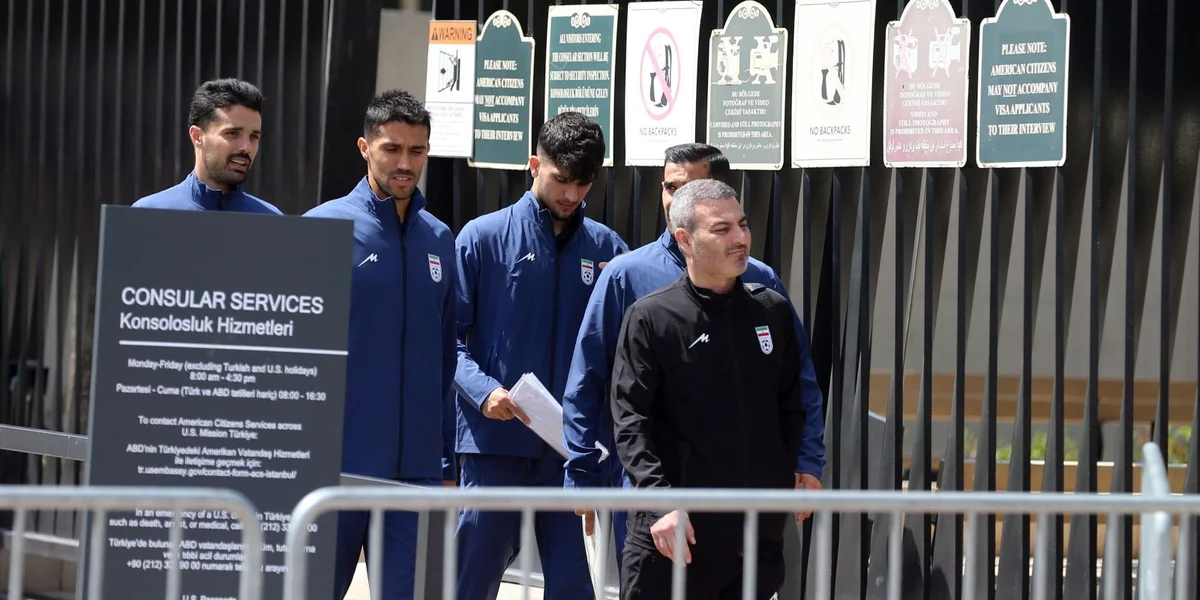 Déi iranesch Fussballspiller hunn all hire Visa an den USA accordéiert kritt 