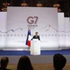 USA an Europa ënnerstëtzen zesummen d'Ukrain - Macron schwätzt vu groussem Erfolleg | © EPA/YOAN VALAT