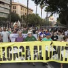 Masseprotester géint Massentourismus op Mallorca | © picture alliance/dpa | Clara Margais